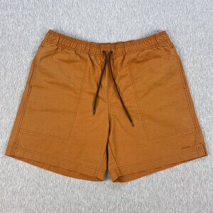 Filson Green River Shorts Mens M Rust Orange/Brown 6.5" Inseam Cotton/Nylon